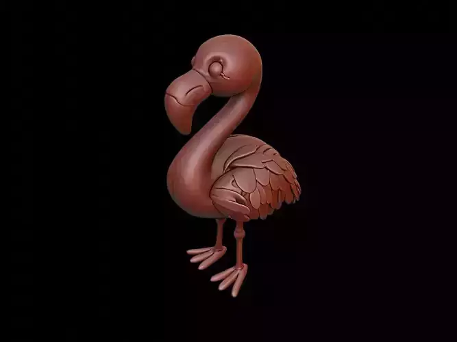 Flamingo Animal Cartoon