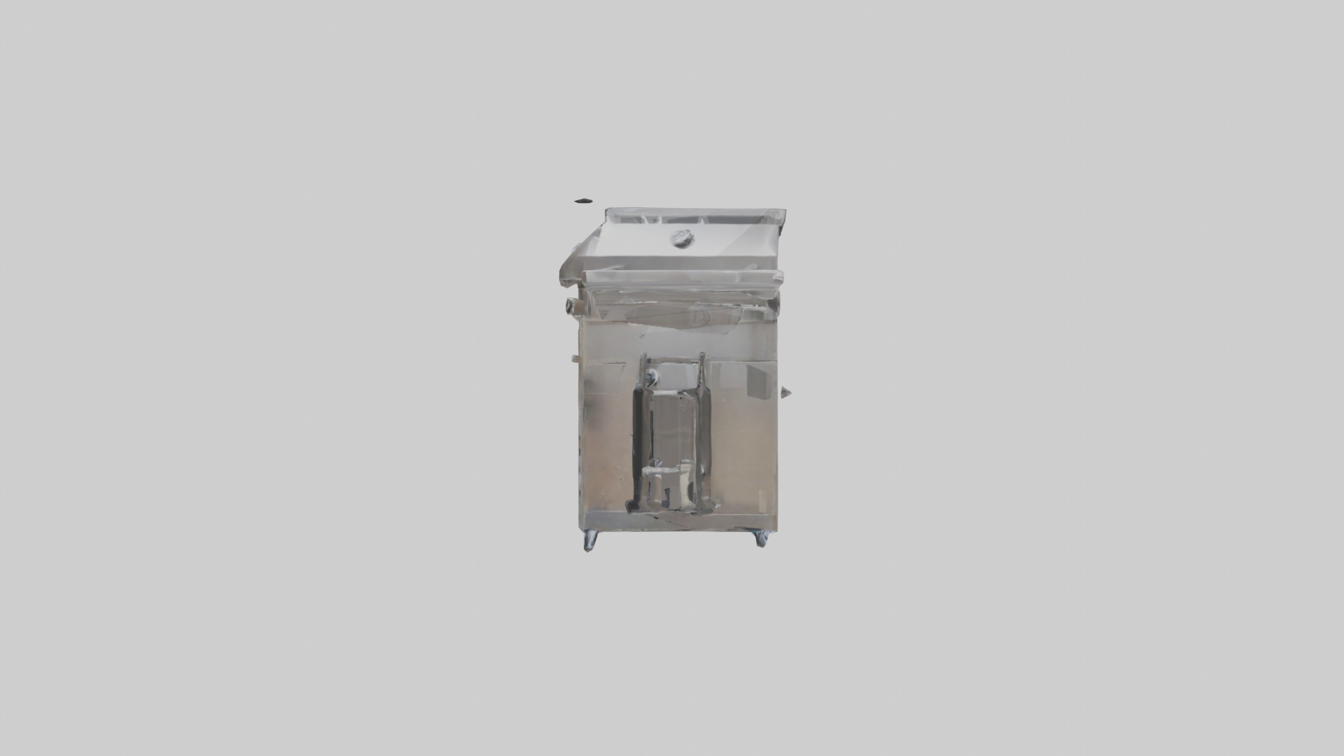 Outdoor BBQ Grill Set model 3D model_12