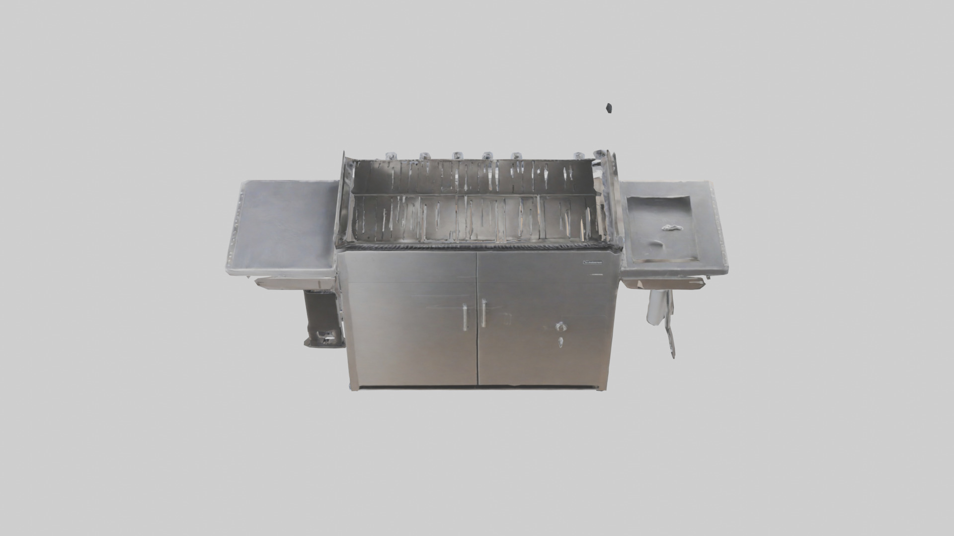 Outdoor BBQ Grill Set model 3D model_15