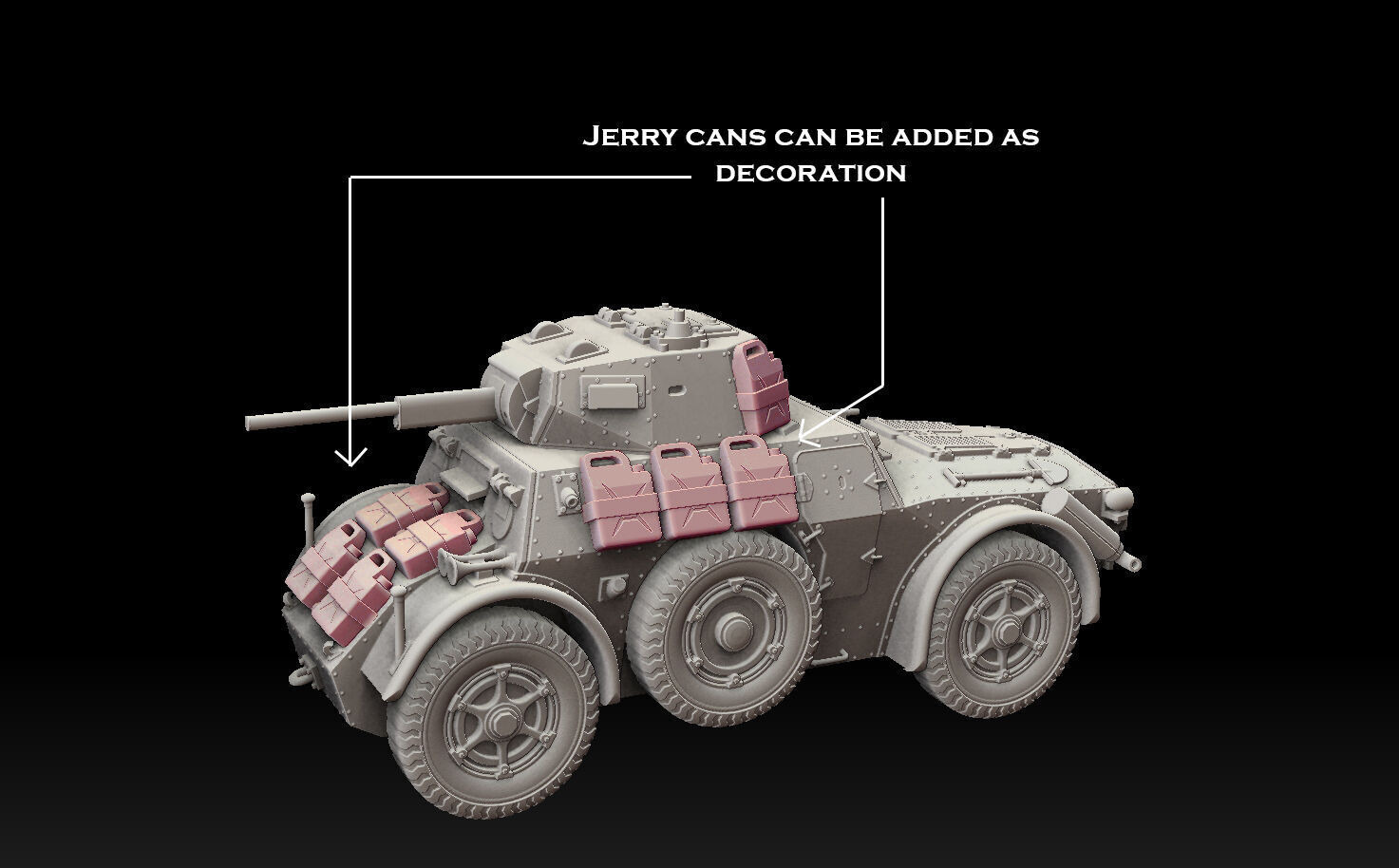 Autoblinda Armored Car 3D print model_3