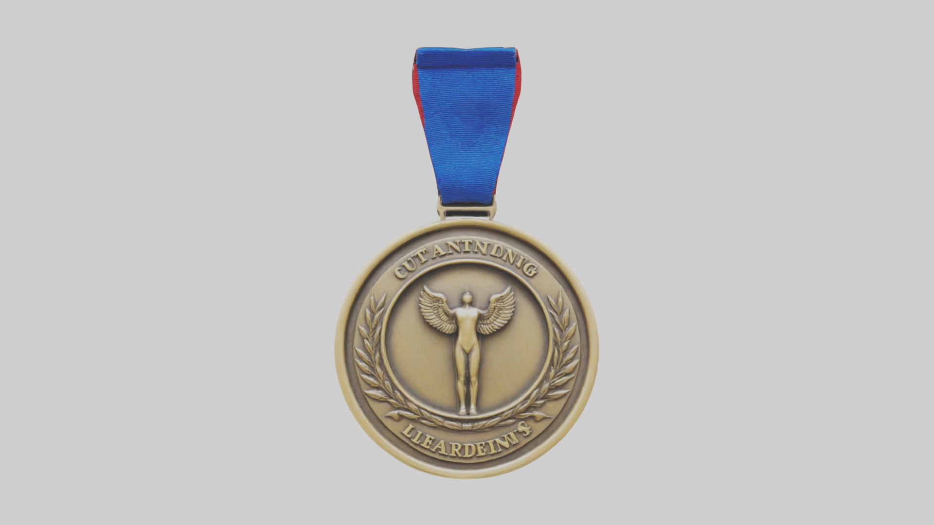 Outstanding Leadership Medal model 3D model_9