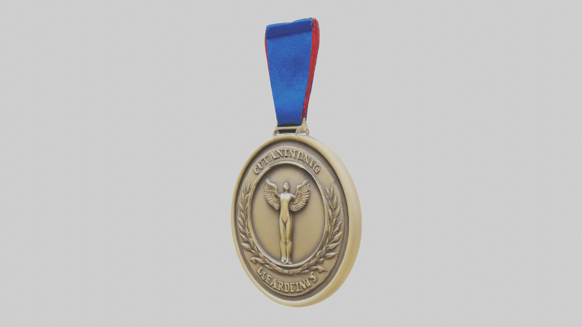 Outstanding Leadership Medal model 3D model_8