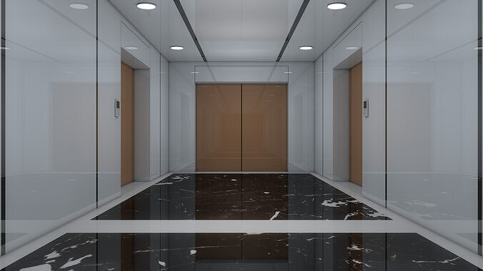 Modern Apartment Interior  3D model 5