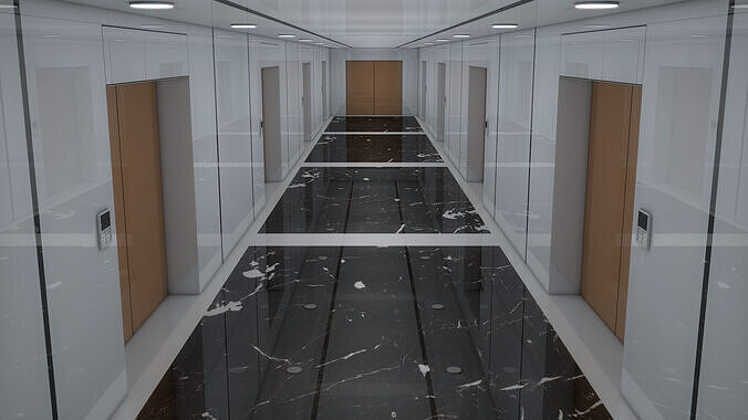 Modern Apartment Interior  3D model 3