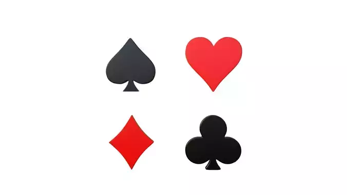 Playing Poker Sports Game Card Club Suit