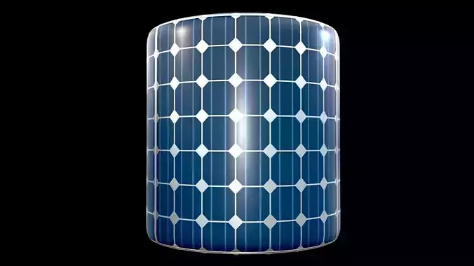 Solar Panels Substance PBR material and textures