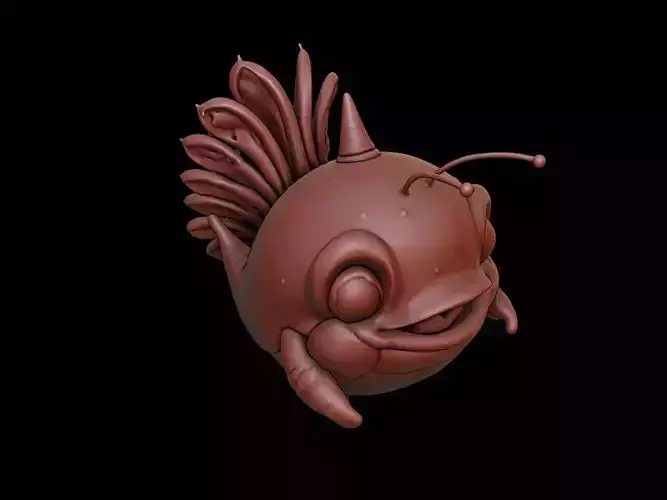 Mussel Animal Cartoon 3D print model