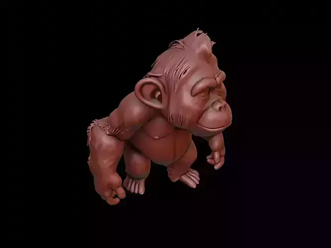 Orangutan Animal Cartoon