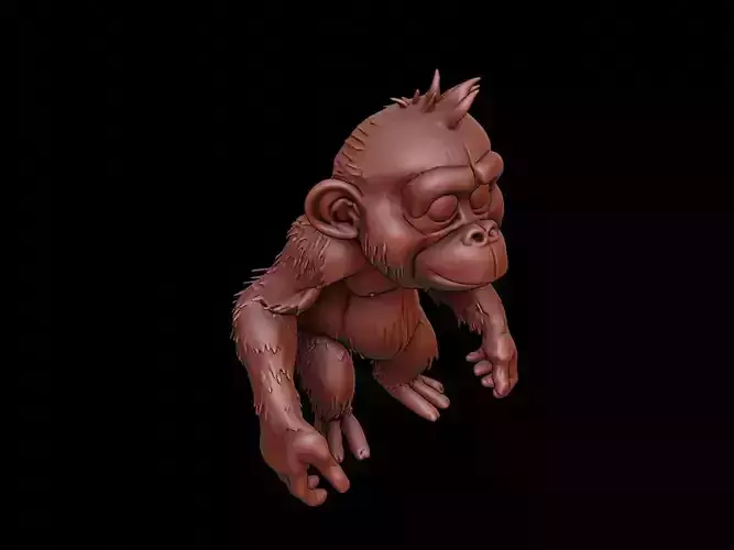 Orangutan Animal Cartoon