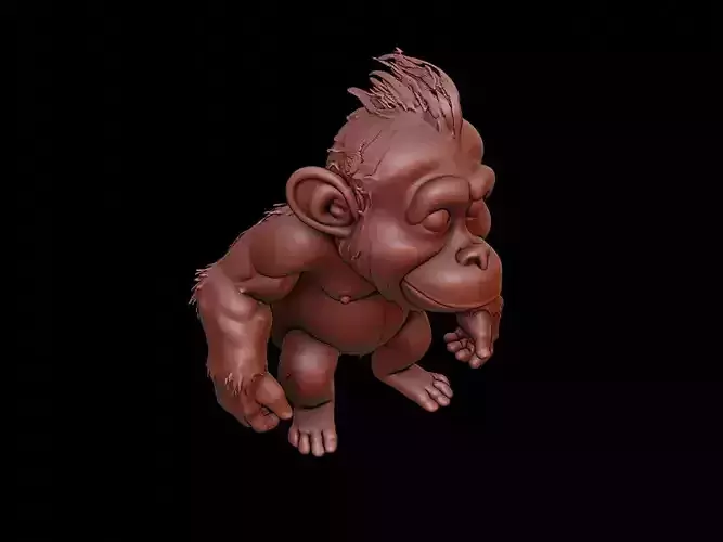 Orangutan Animal Cartoon