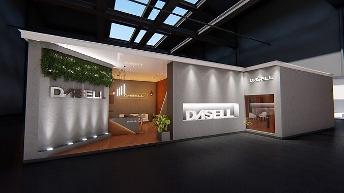 Exhibition Stand Design 3D model