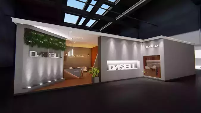 Exhibition Stand Design 3D model