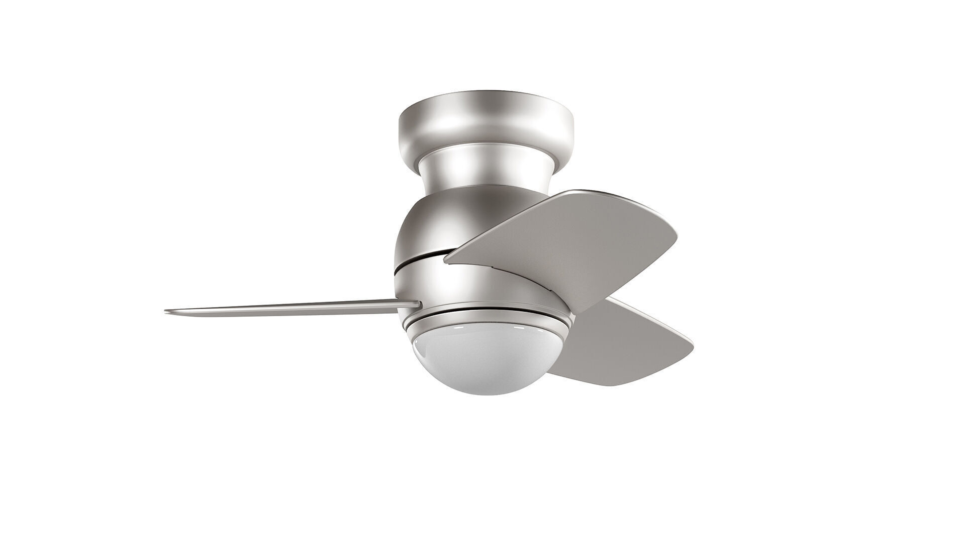 Small Pendant Ceiling Fan 3D model_5