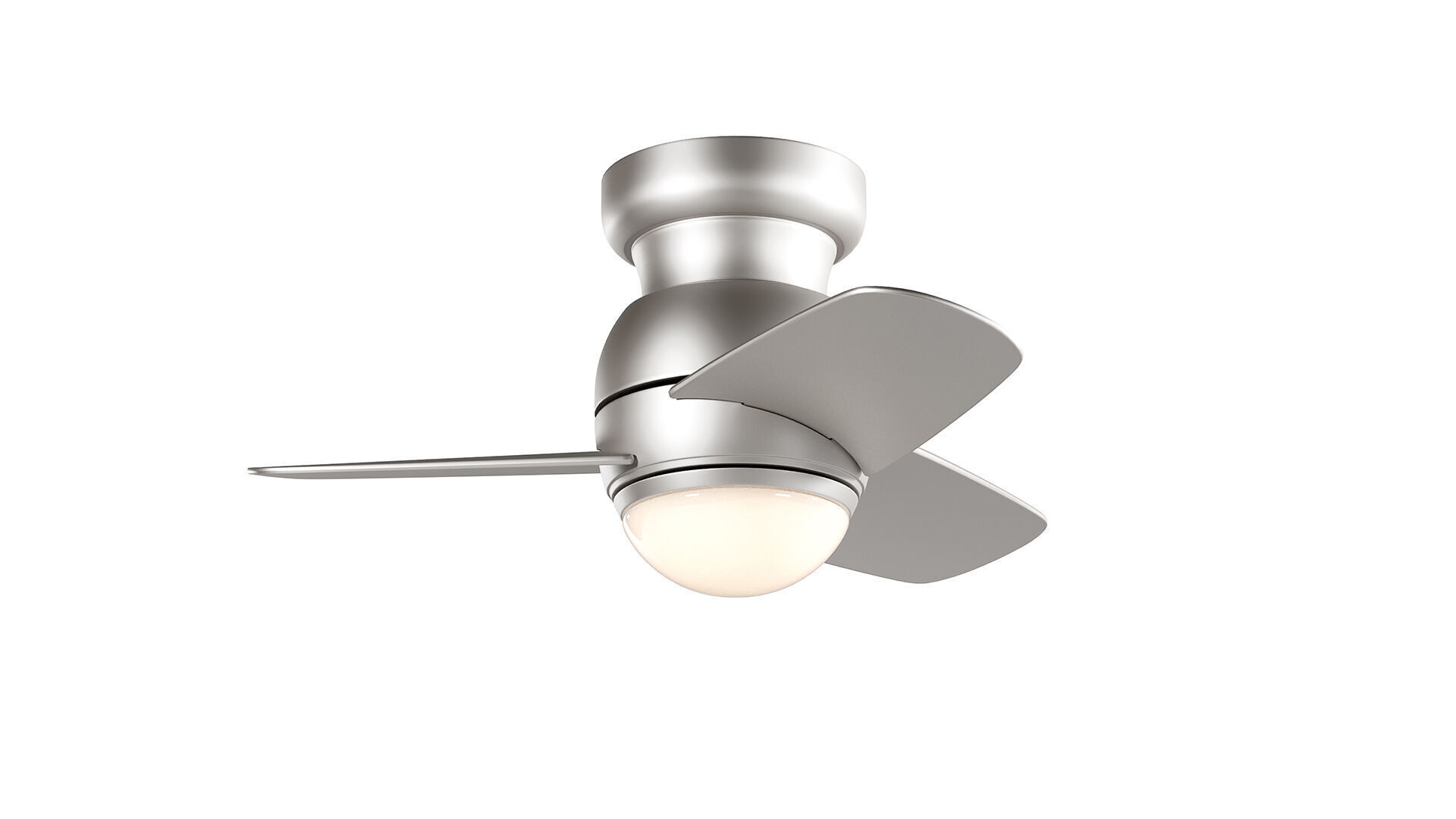 Small Pendant Ceiling Fan 3D model_4