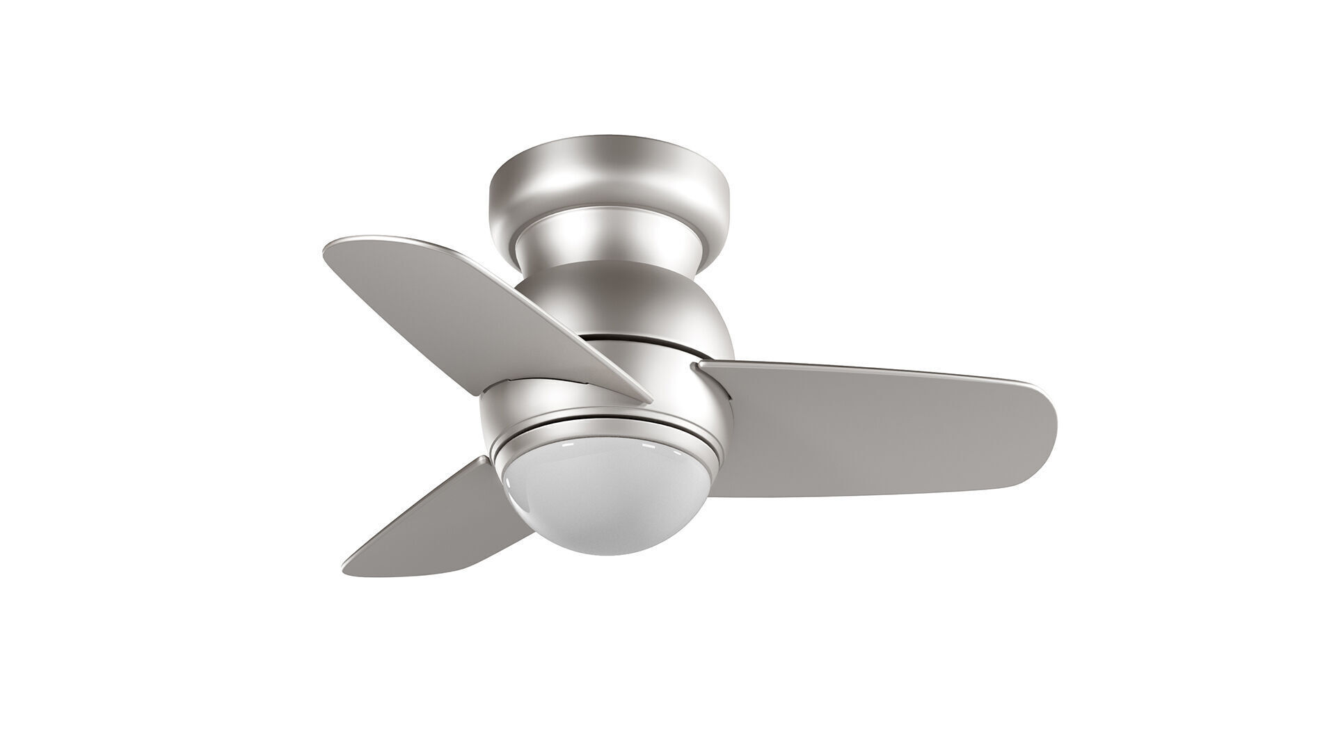 Small Pendant Ceiling Fan 3D model_2