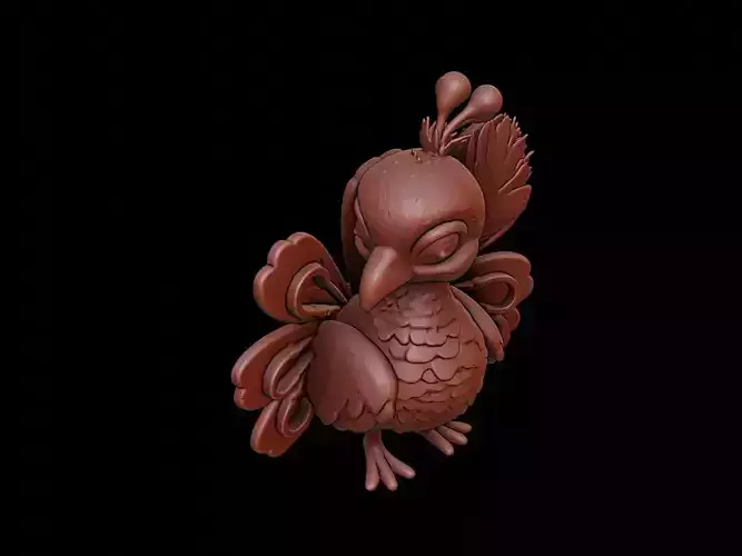 Peacock Animal Cartoon