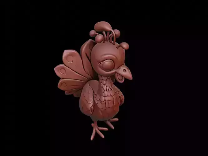 Peacock Animal Cartoon