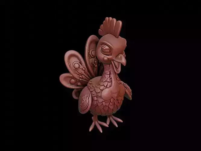 Peacock Animal Cartoon