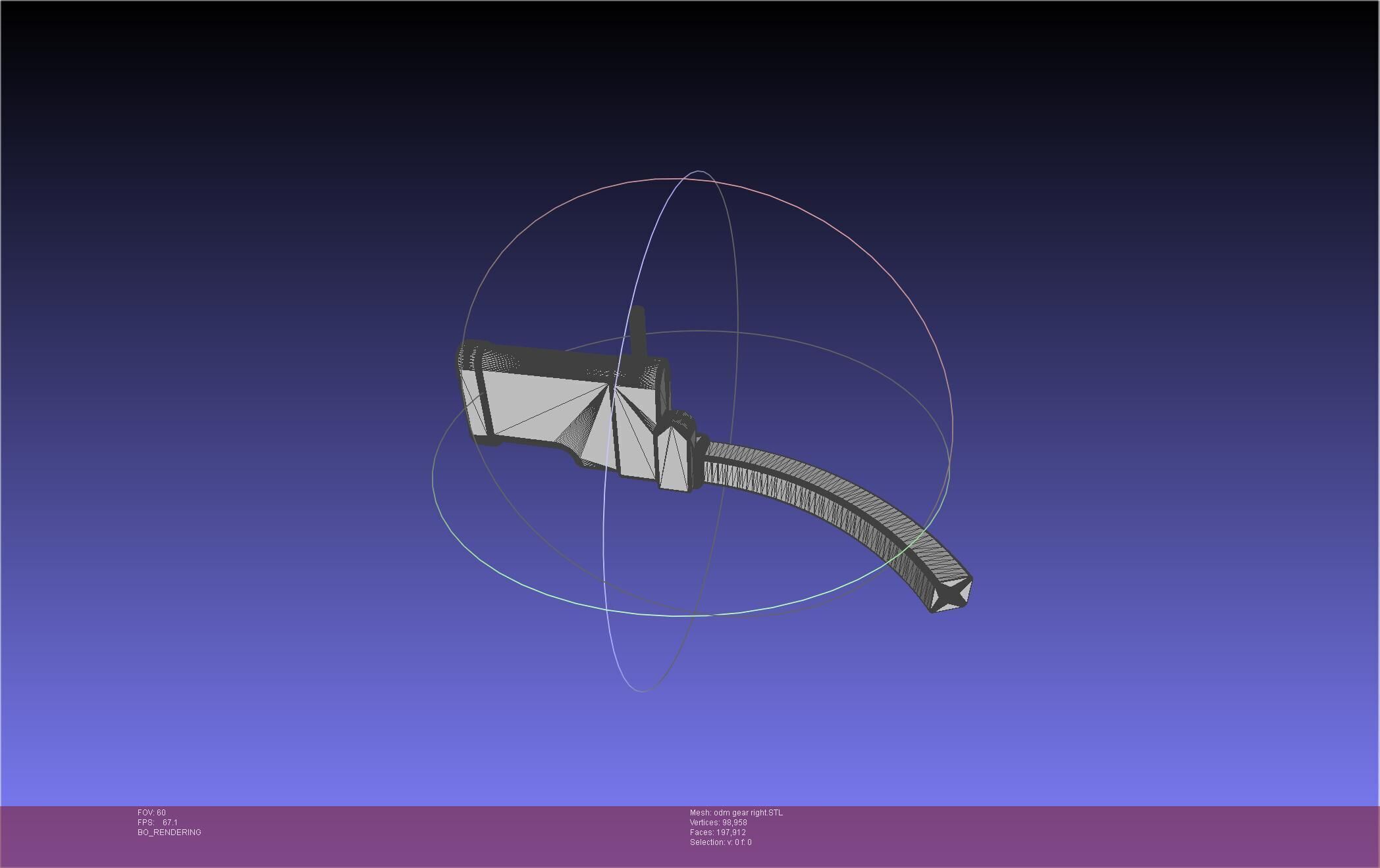 Attack On Titan ODM Gear Original Manga Version 3D print model_61