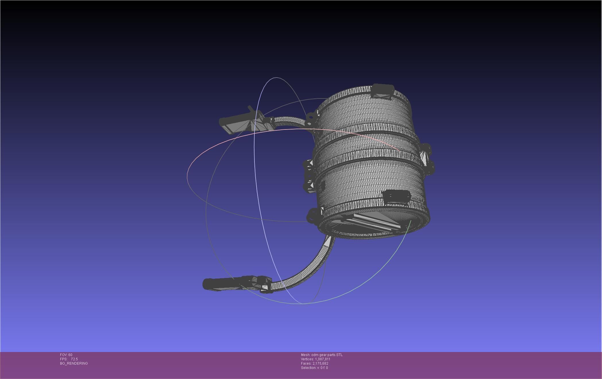 Attack On Titan ODM Gear Original Manga Version 3D print model_43