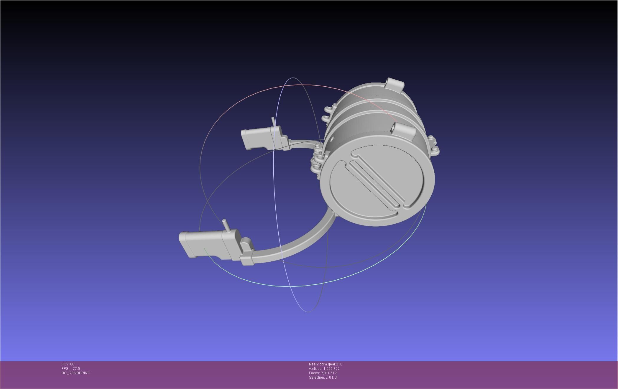 Attack On Titan ODM Gear Original Manga Version 3D print model_38