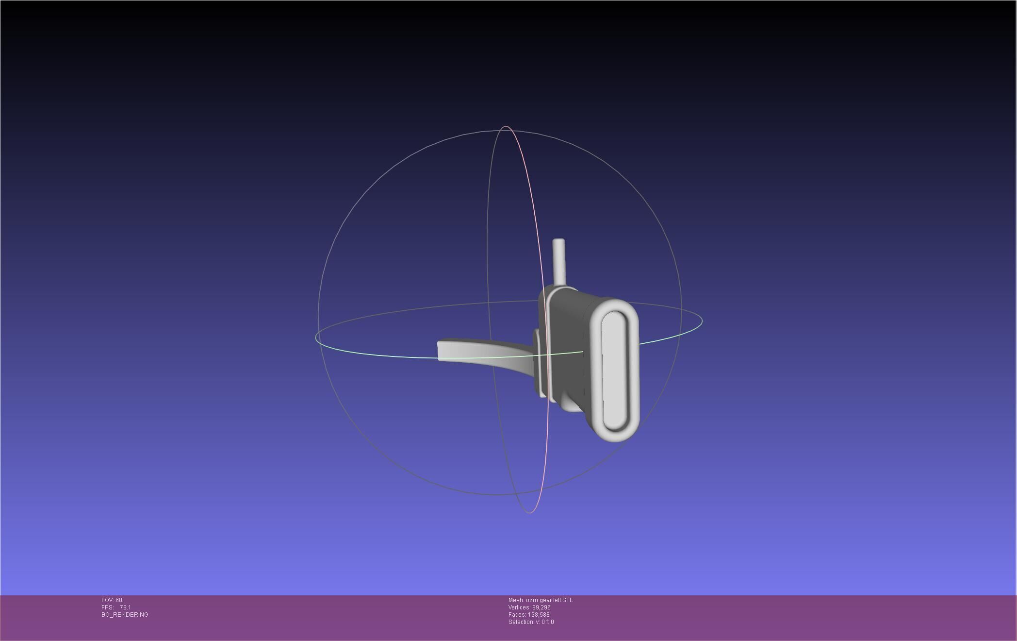 Attack On Titan ODM Gear Original Manga Version 3D print model_48