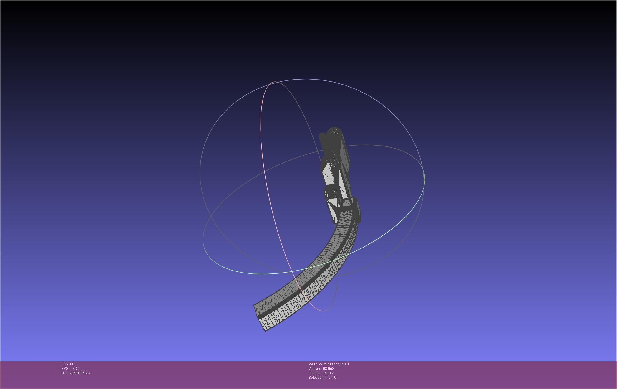 Attack On Titan ODM Gear Original Manga Version 3D print model_60