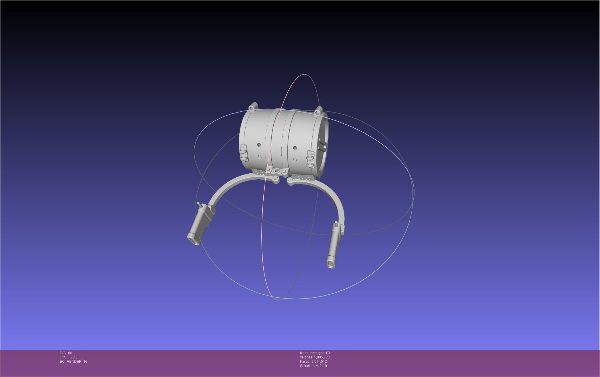 Attack On Titan ODM Gear Original Manga Version 3D print model_7