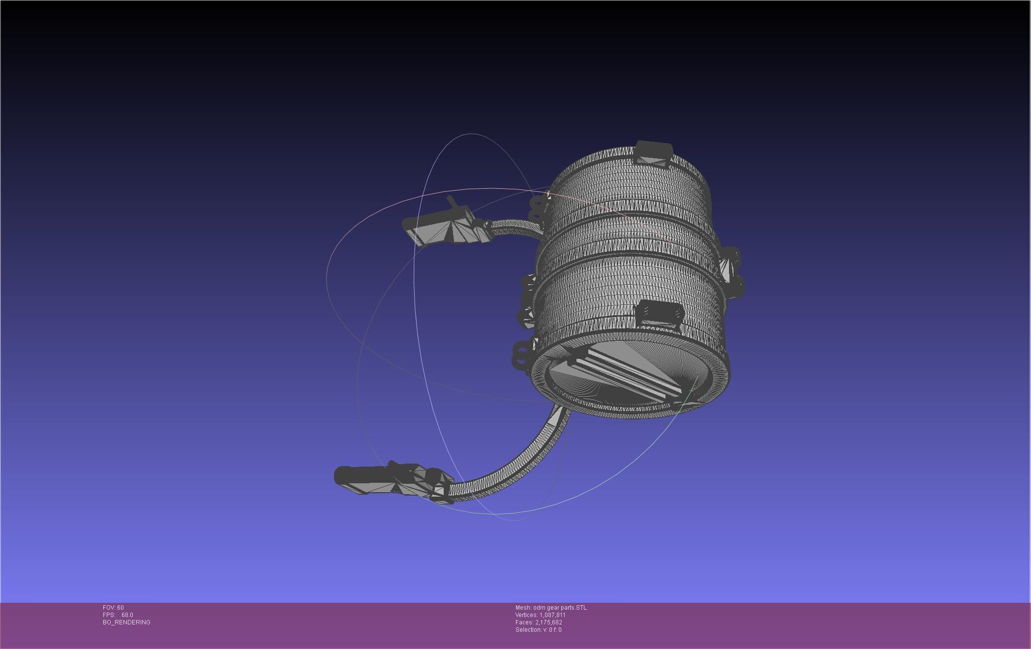 Attack On Titan ODM Gear Original Manga Version 3D print model_42