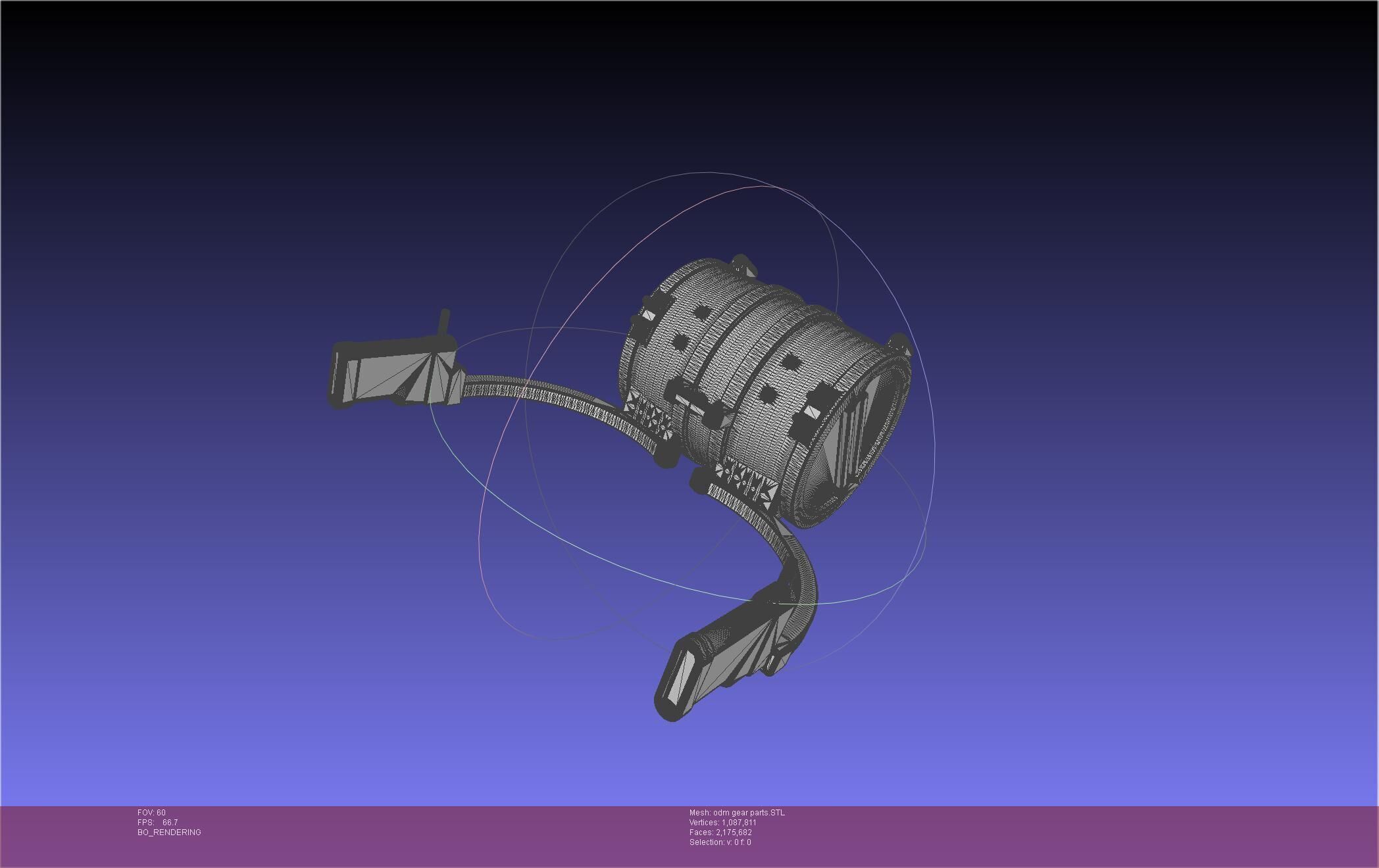 Attack On Titan ODM Gear Original Manga Version 3D print model_44