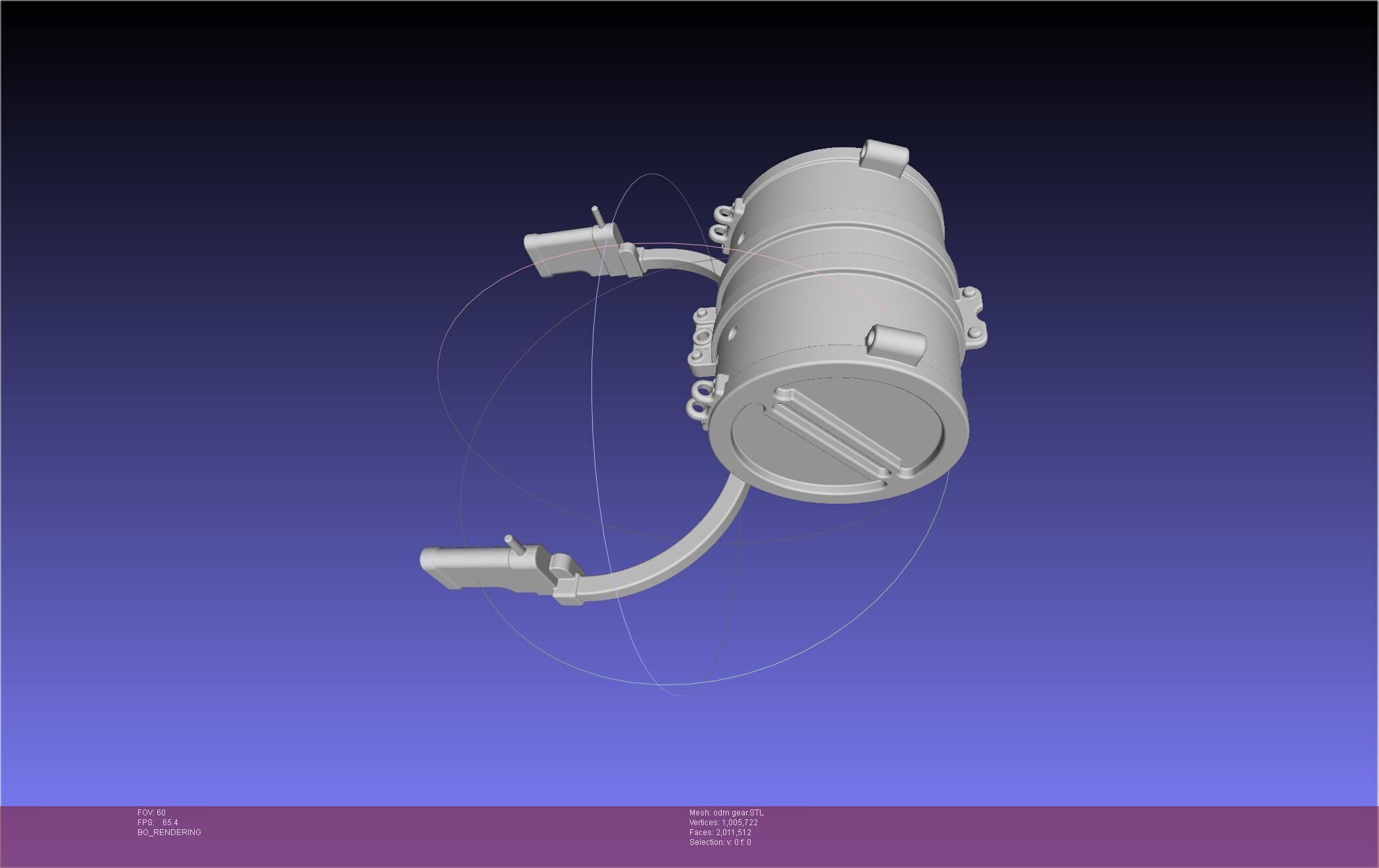 Attack On Titan ODM Gear Original Manga Version 3D print model_37