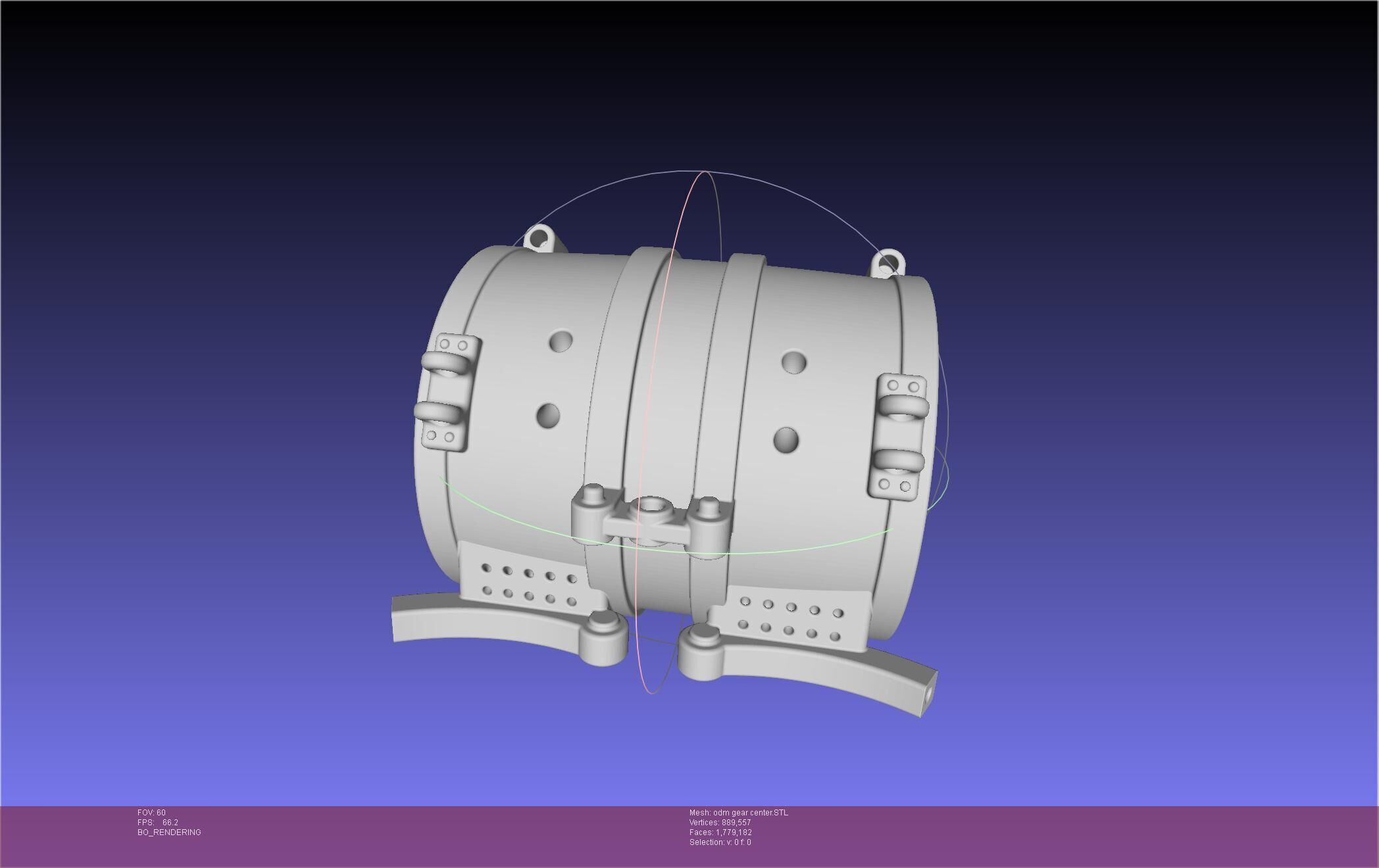 Attack On Titan ODM Gear Original Manga Version 3D print model_64