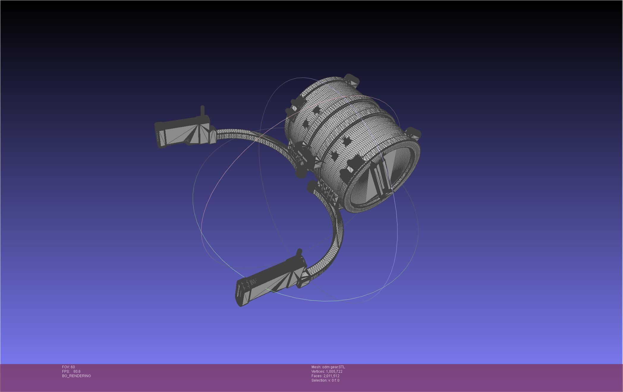 Attack On Titan ODM Gear Original Manga Version 3D print model_36