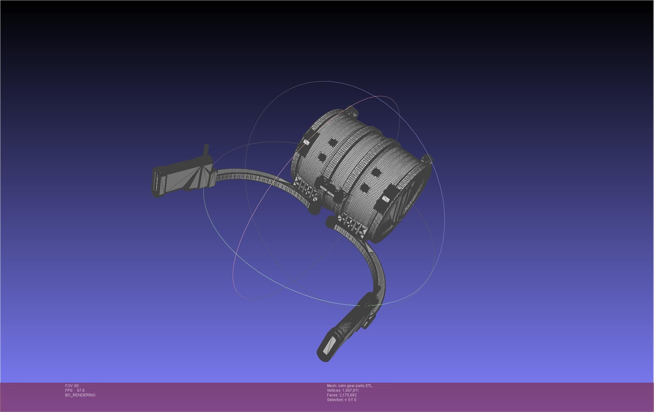 Attack On Titan ODM Gear Original Manga Version 3D print model_45