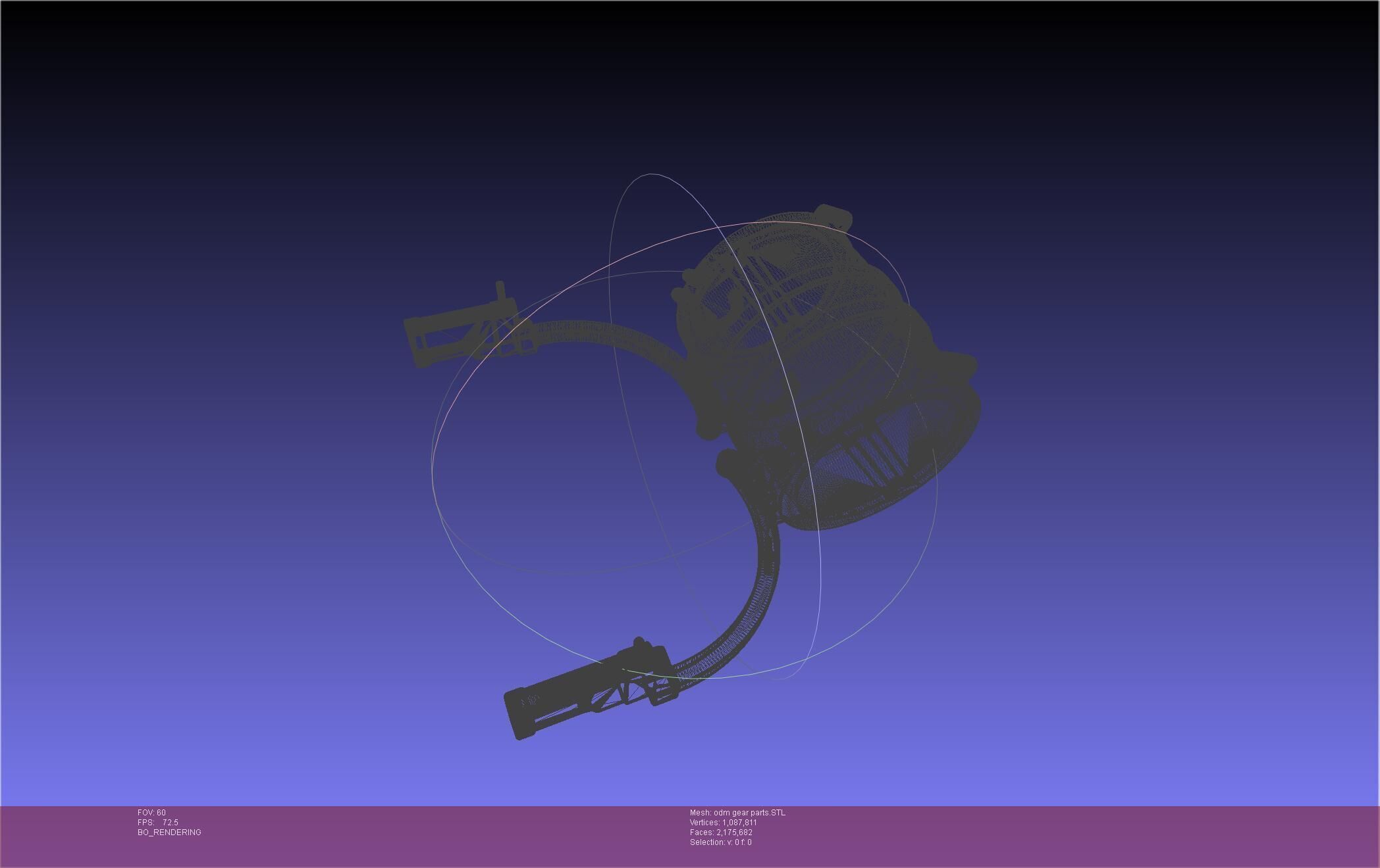 Attack On Titan ODM Gear Original Manga Version 3D print model_47