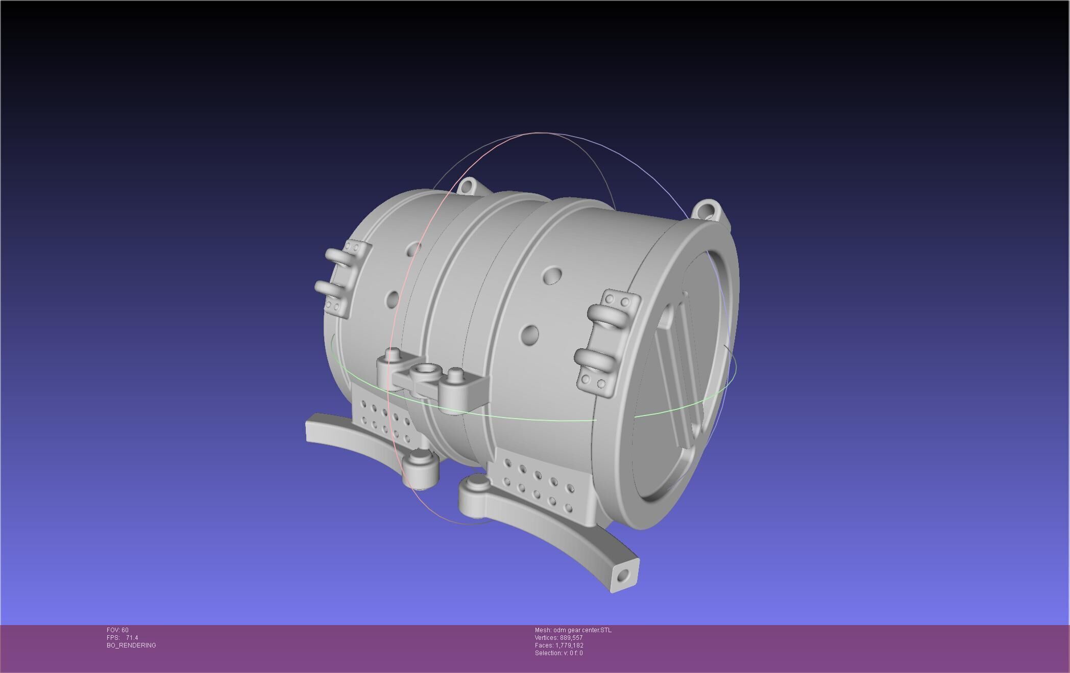 Attack On Titan ODM Gear Original Manga Version 3D print model_65