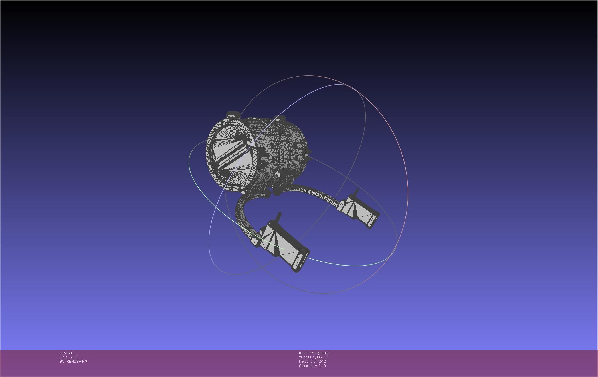 Attack On Titan ODM Gear Original Manga Version 3D print model_25