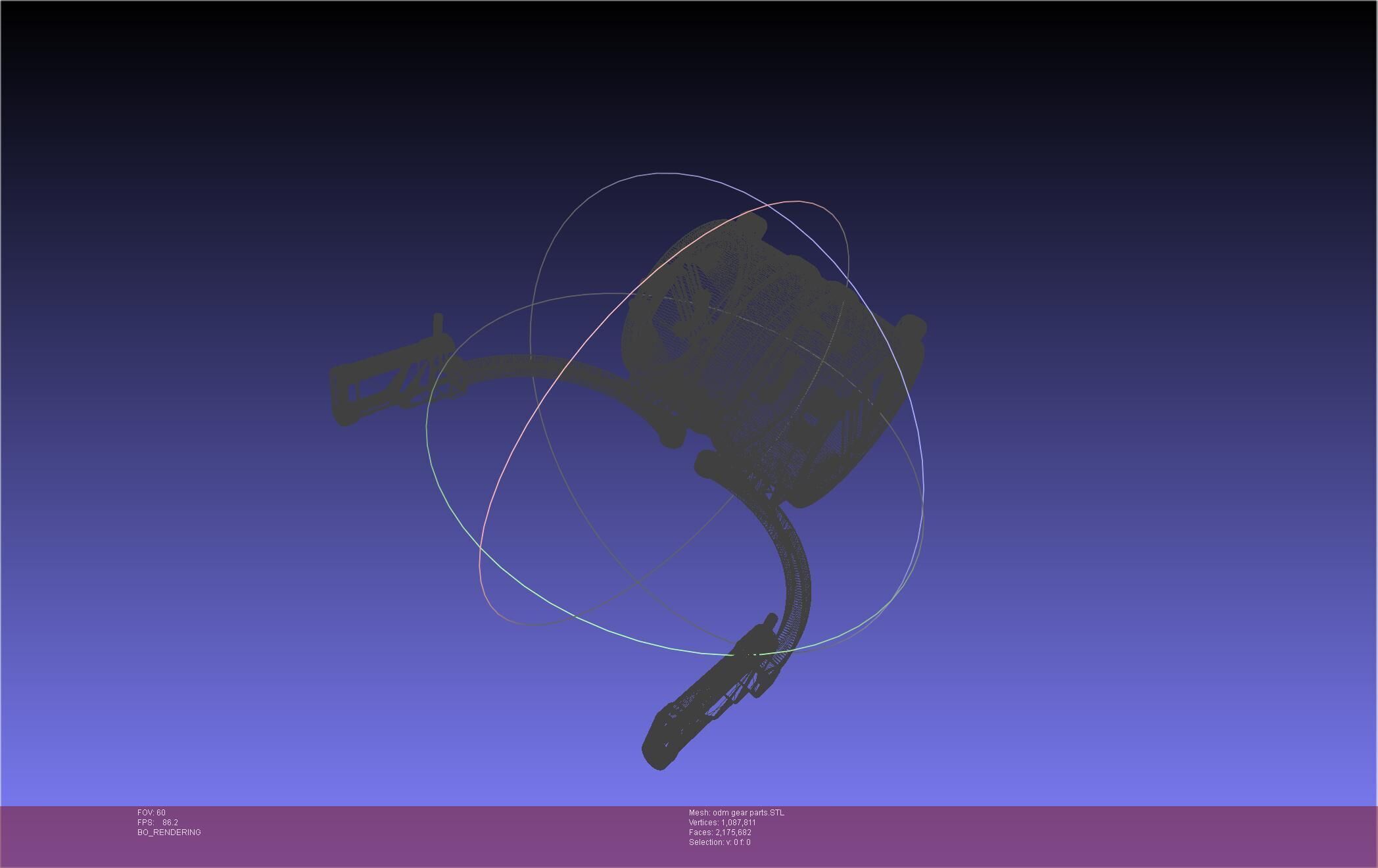 Attack On Titan ODM Gear Original Manga Version 3D print model_46