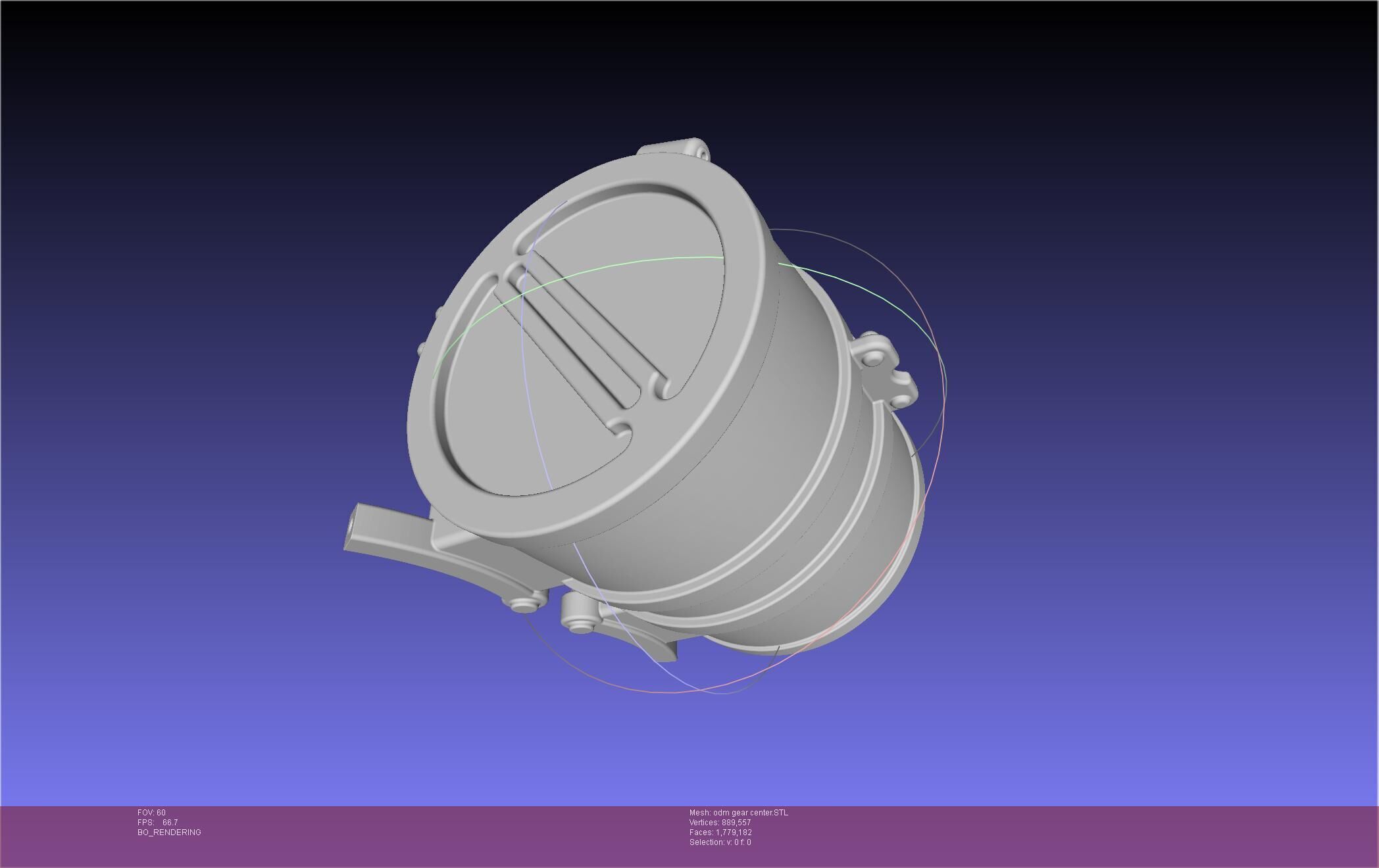 Attack On Titan ODM Gear Original Manga Version 3D print model_69