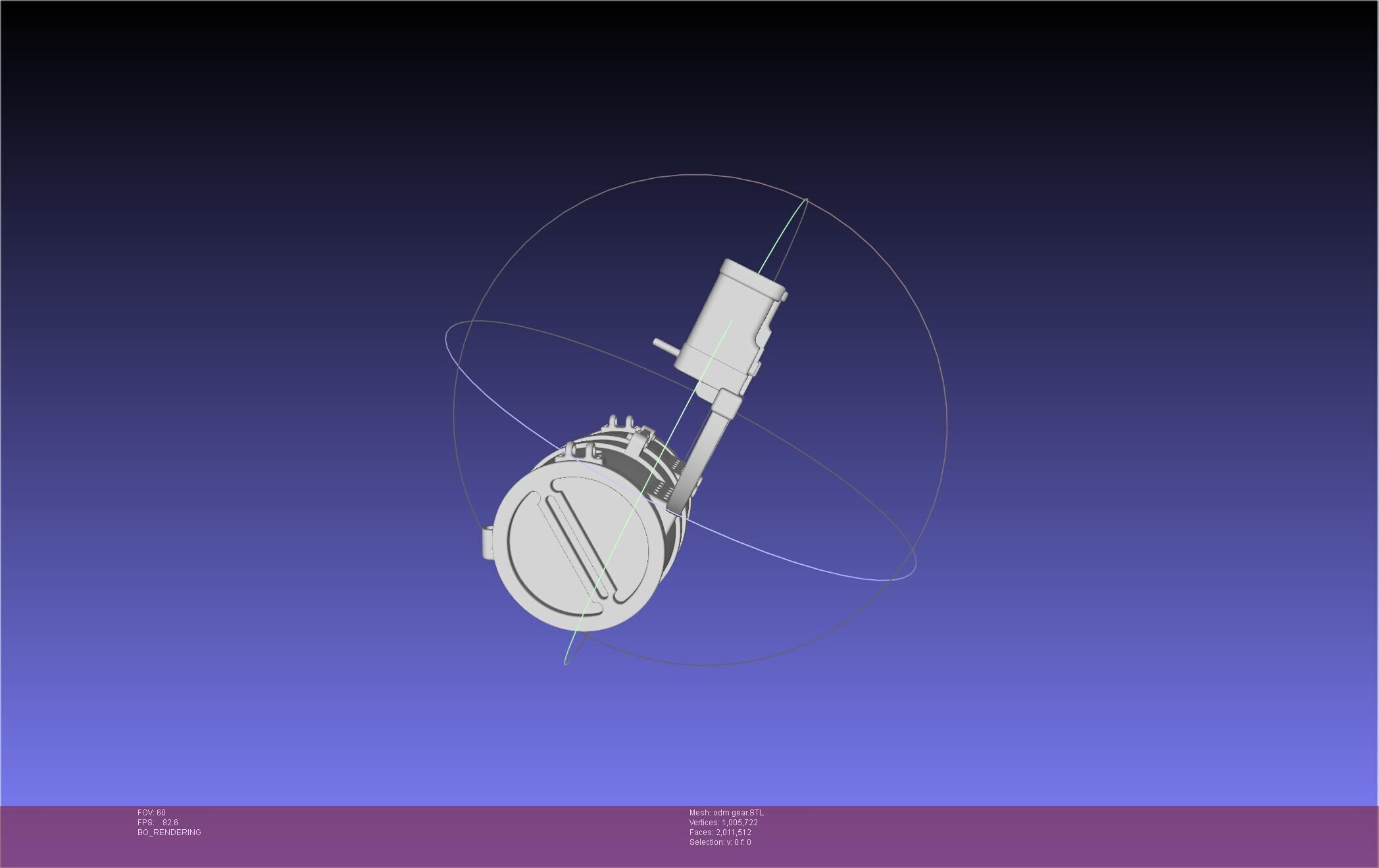 Attack On Titan ODM Gear Original Manga Version 3D print model_20