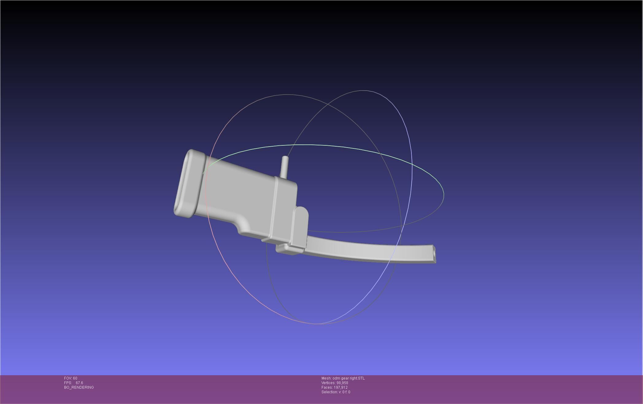 Attack On Titan ODM Gear Original Manga Version 3D print model_57