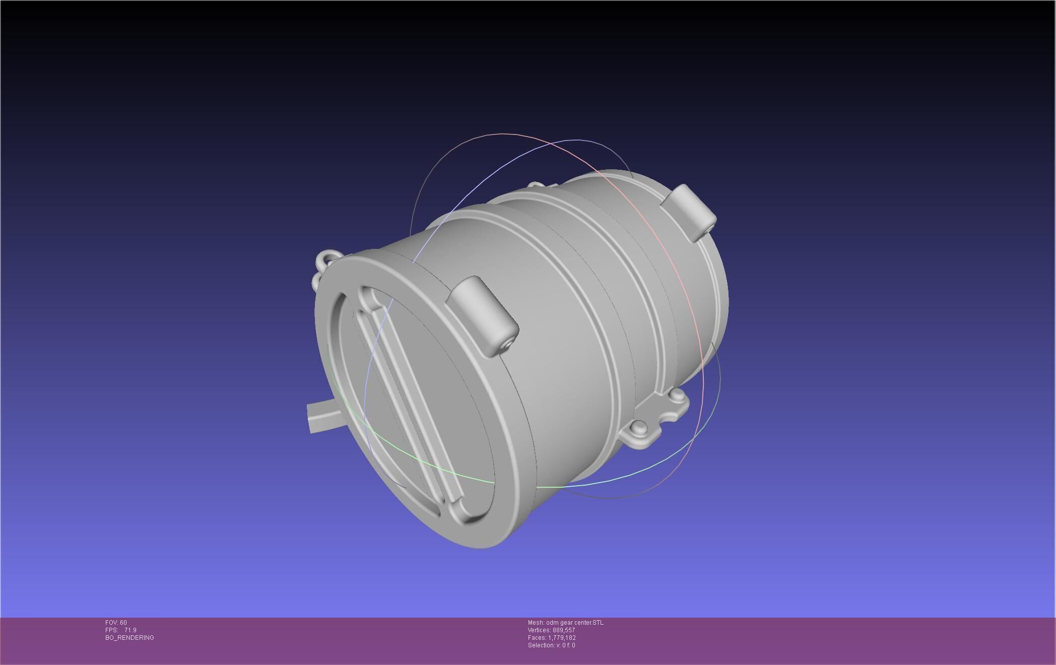 Attack On Titan ODM Gear Original Manga Version 3D print model_67