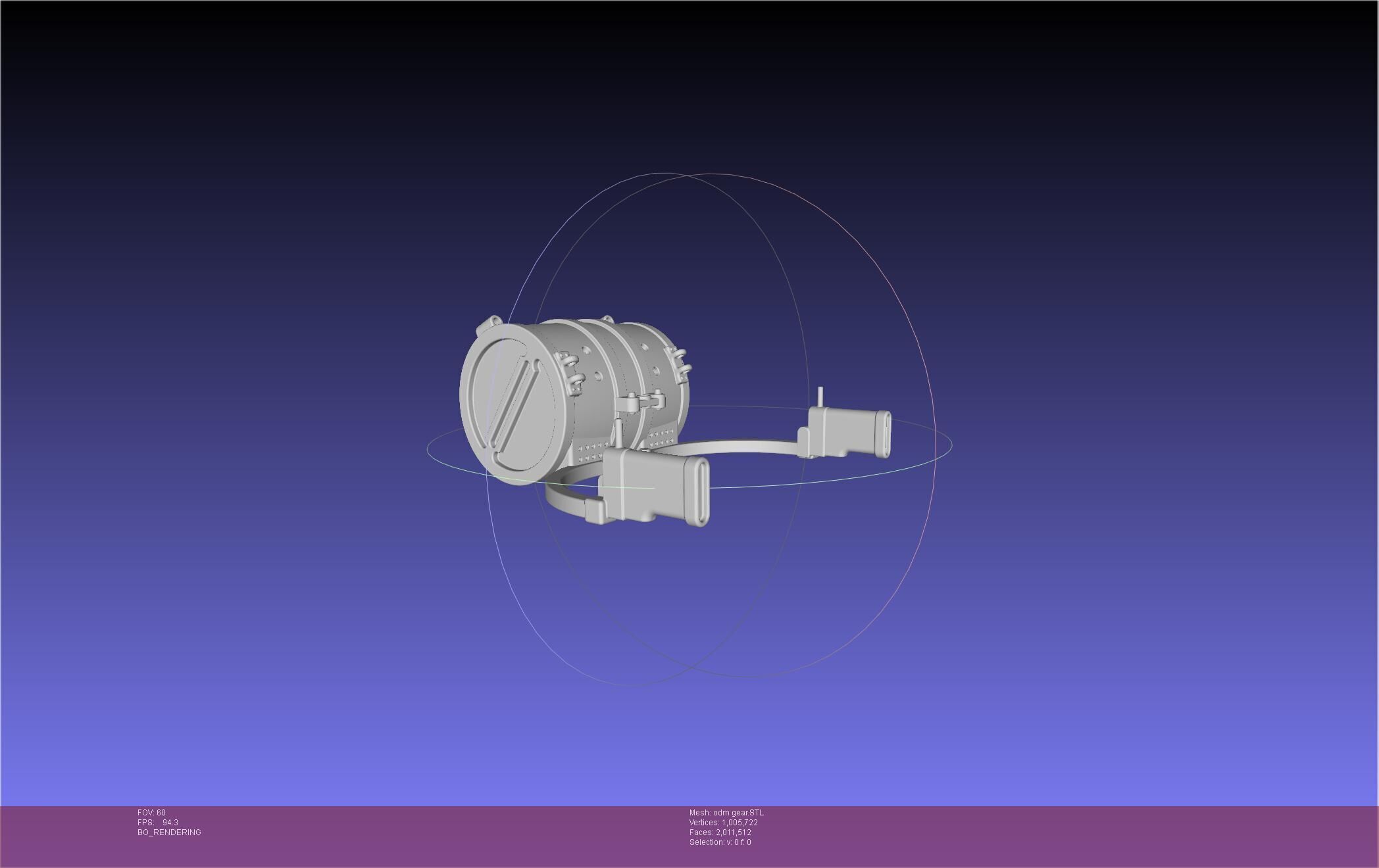 Attack On Titan ODM Gear Original Manga Version 3D print model_14