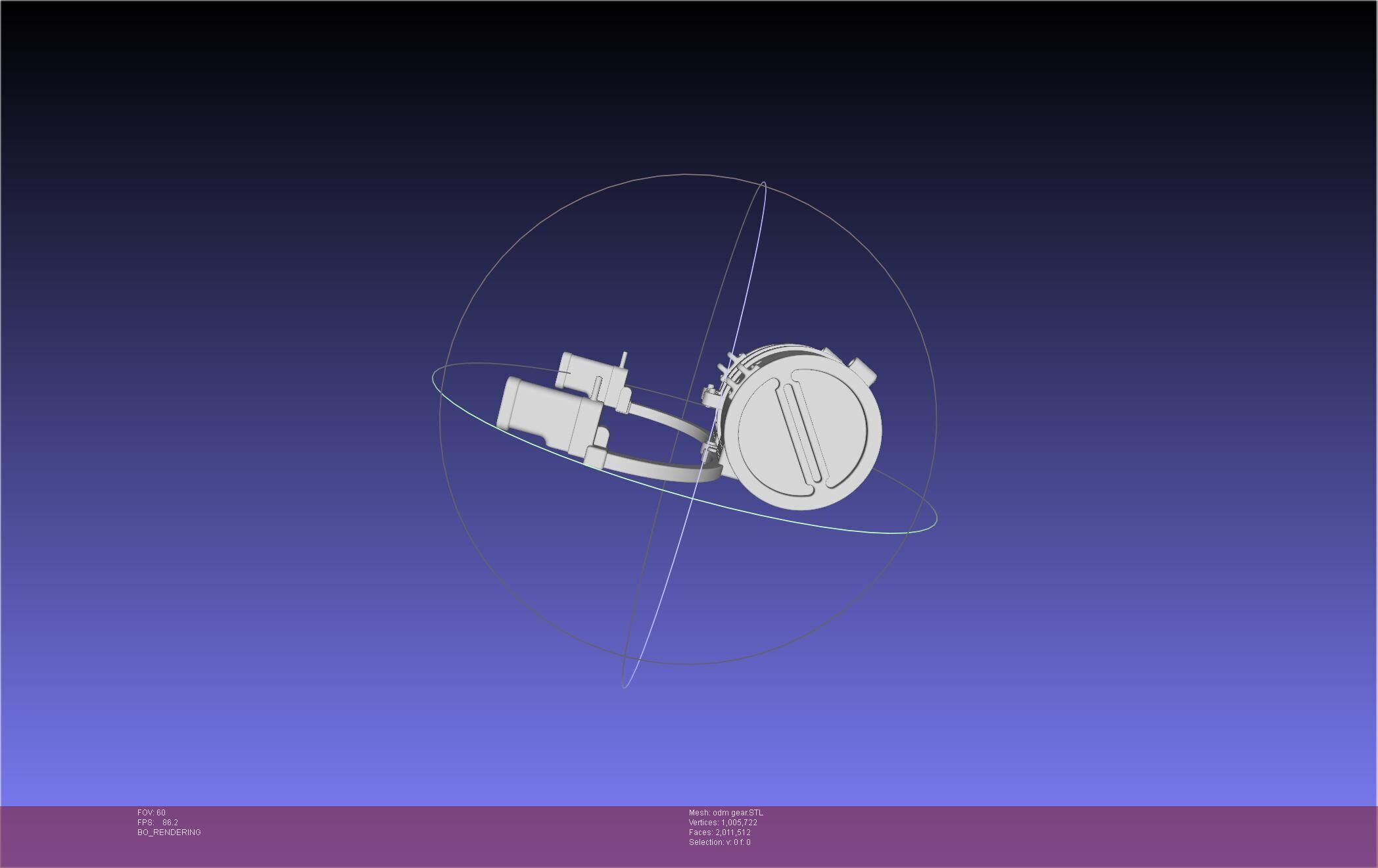 Attack On Titan ODM Gear Original Manga Version 3D print model_12