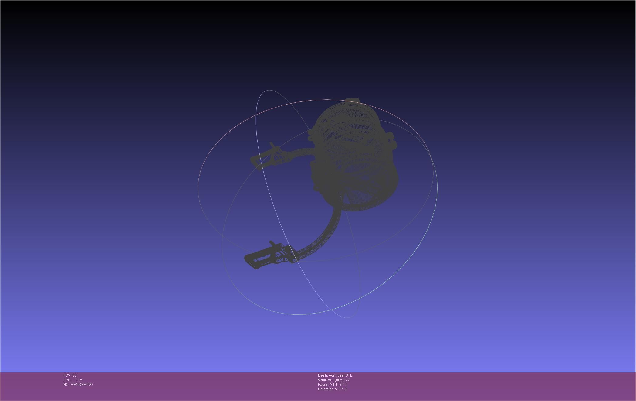 Attack On Titan ODM Gear Original Manga Version 3D print model_34