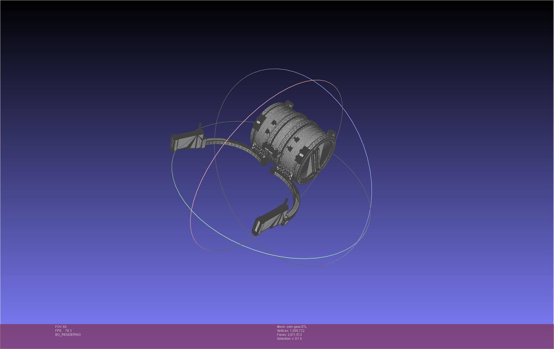 Attack On Titan ODM Gear Original Manga Version 3D print model_23