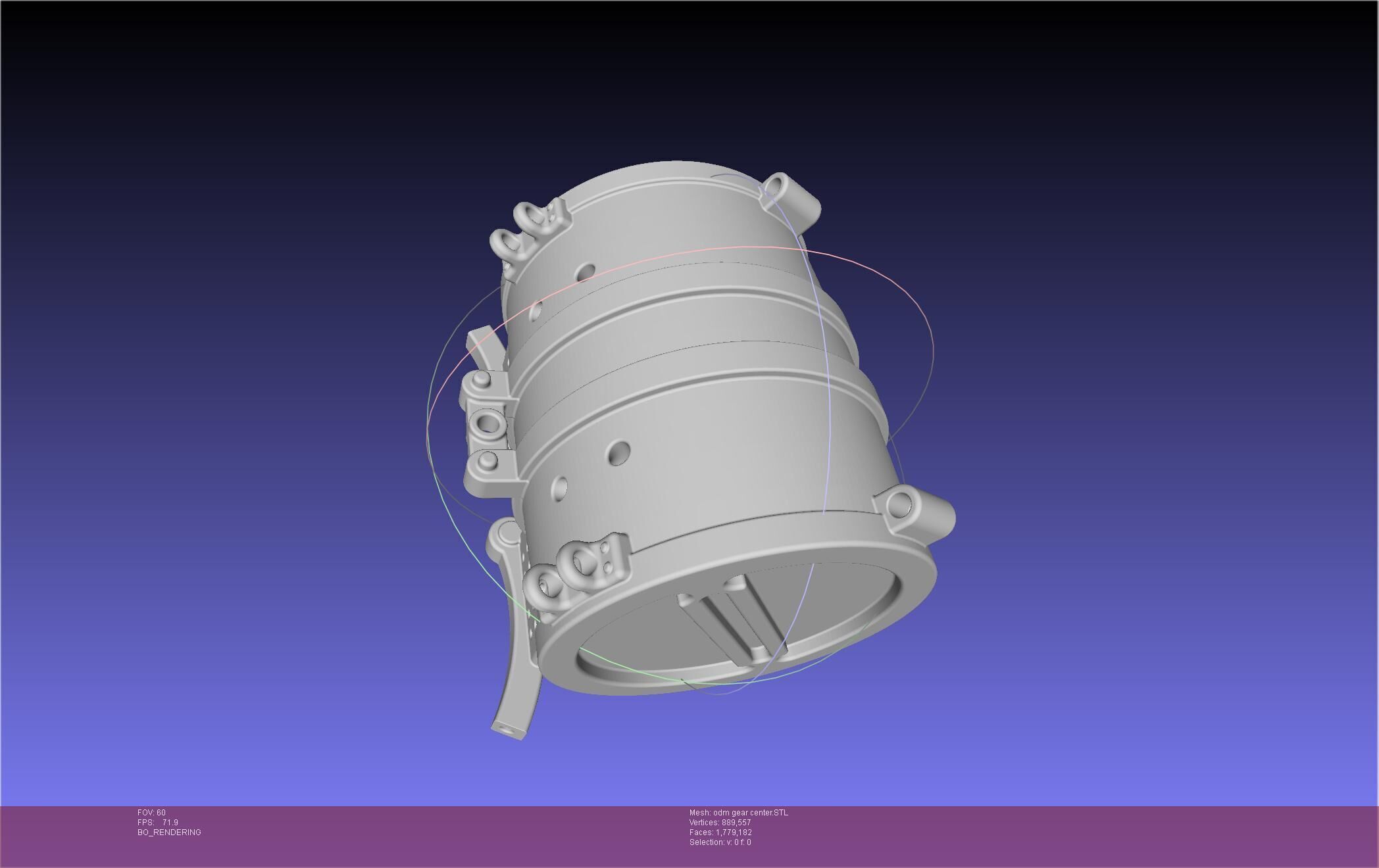 Attack On Titan ODM Gear Original Manga Version 3D print model_66
