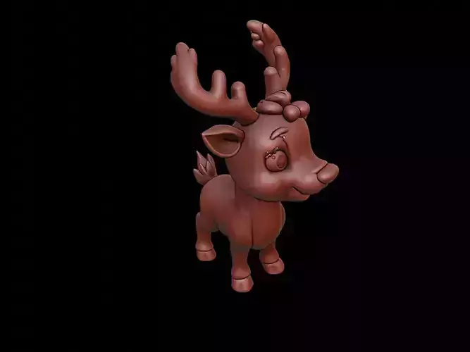 Reindeer Animal Cartoon