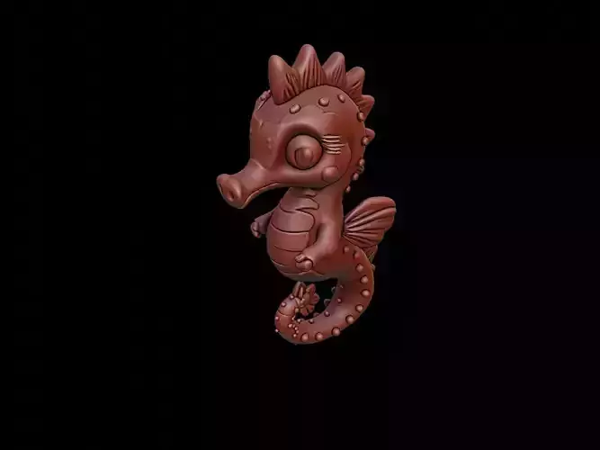 Seahorse Animal Cartoon