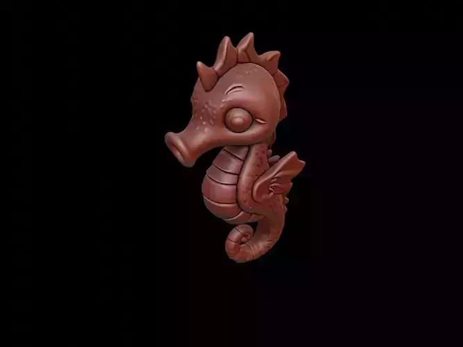 Seahorse Animal Cartoon